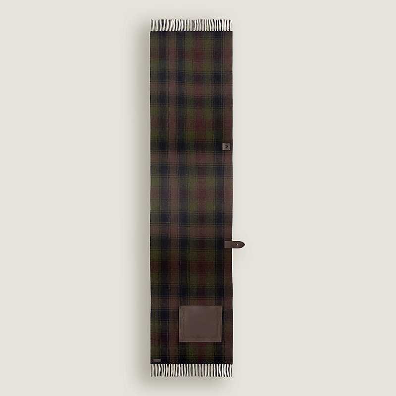 エルメス HERMES ブランケットチェック STOLE HERMES エルメス マフラー 